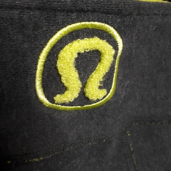 Lululemon Scuba Hoodie Size 6 Grey & Green - Picture 4 of 4